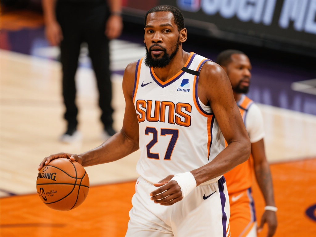 太阳队伤病更新：杜兰特缺席，比尔出战成疑