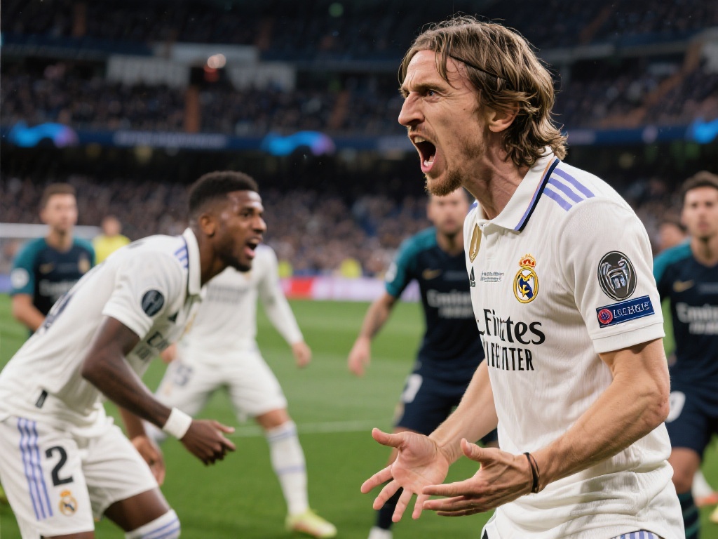 39岁魔笛怒斥巨星懒散,皇马真领袖创纪录! 莫德里奇的怒骂不是负面新闻,而是体现了一