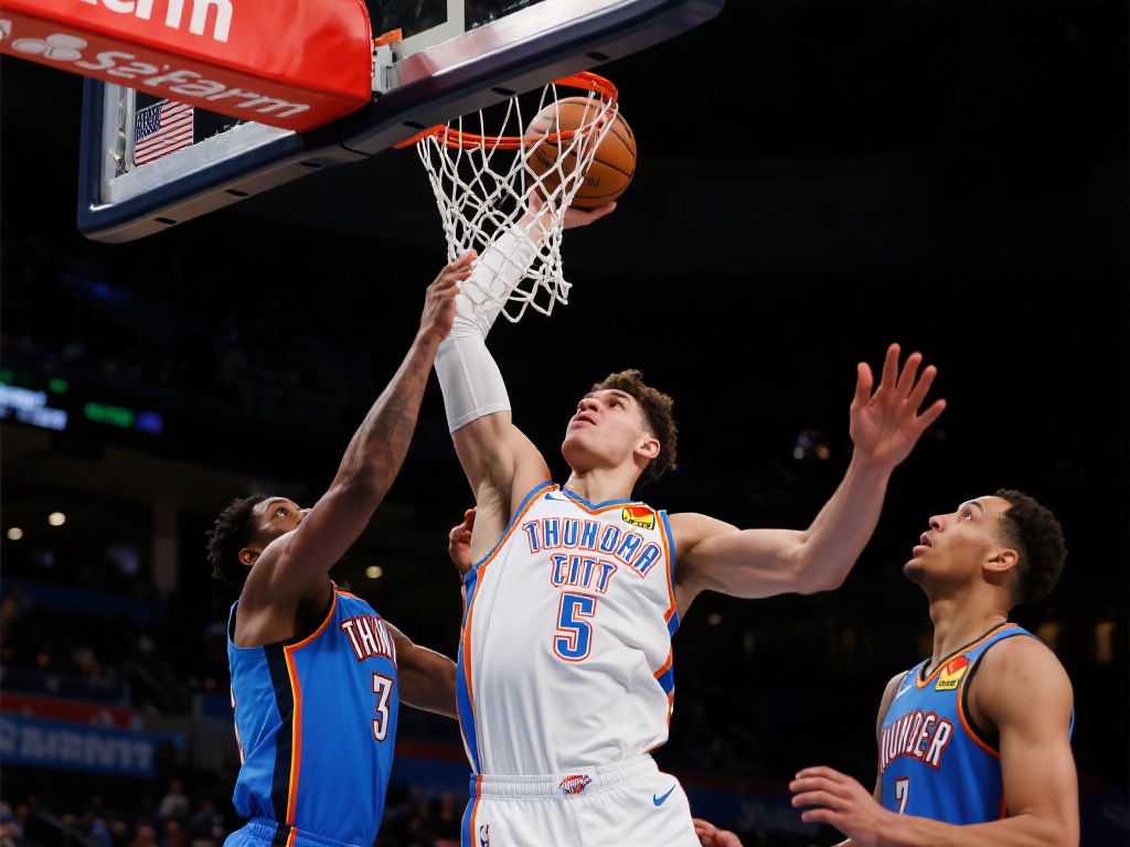 亚历山大爆发33分 切特两双助雷霆豪取11连胜 在一场关键时刻的争球环节中,切特的弹跳和